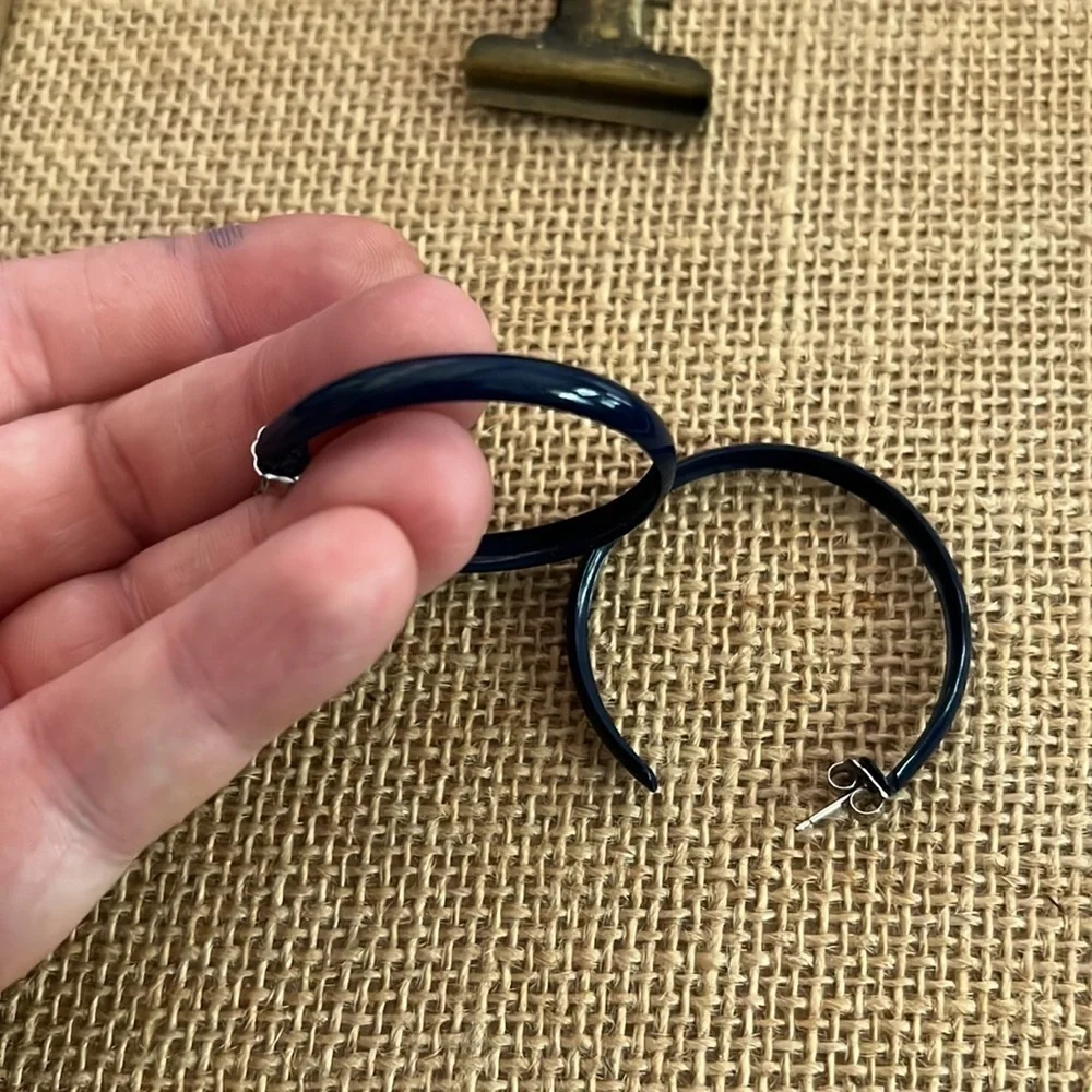 Vintage hoop earrings